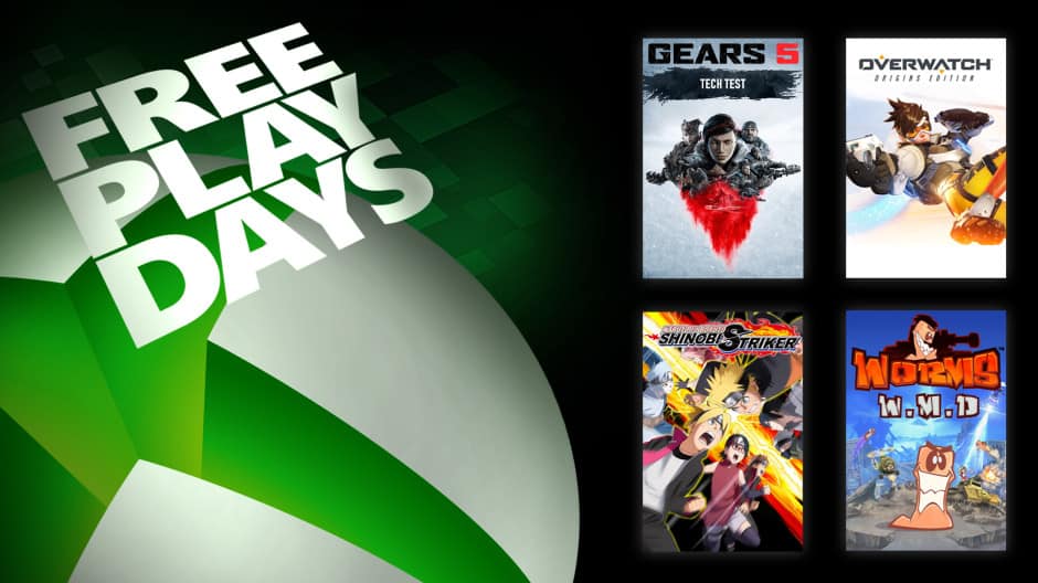 Play the Gears 5 Tech Test, Overwatch and more for free with Xbox Live Gold this weekend - OnMSFT.com - July 25, 2019