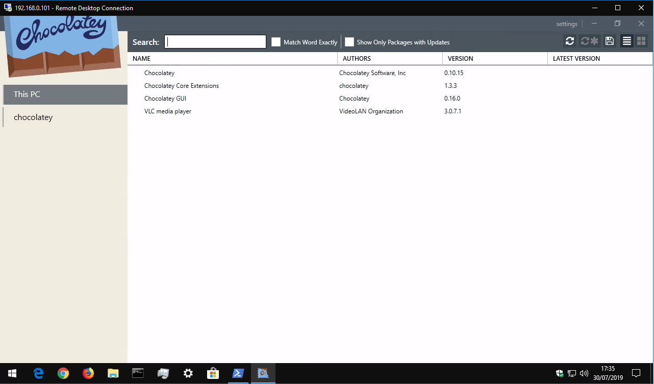 installing chocolatey installing chocolatey