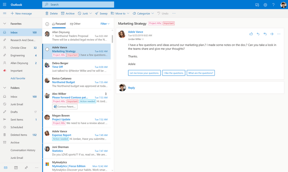 what is the latest version of outlook for office 365