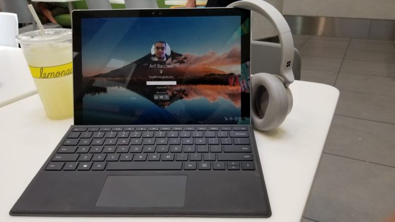 Surface headphones with surface pro 4