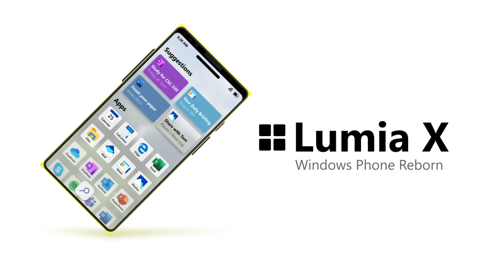 Designer imagines what a “Modern OS” from Microsoft would look like on a Lumia X flagship phone - OnMSFT.com - August 7, 2019