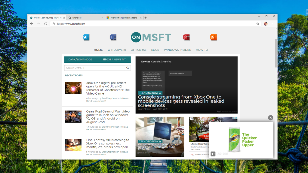 Stable version of Microsoft Edge leaks again, and it works this time