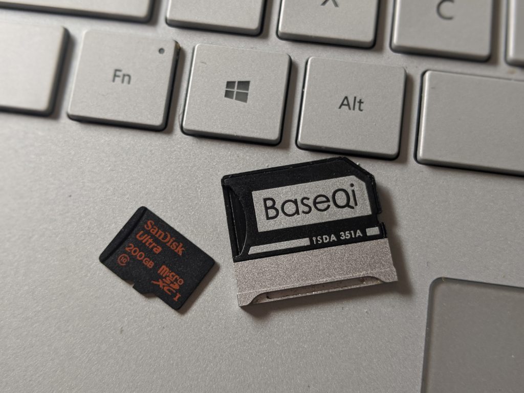 How to use a microSD card as permanent storage in Windows 10