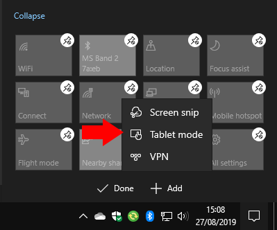 How to set your Quick Actions in the Windows 10 May 2019 Update