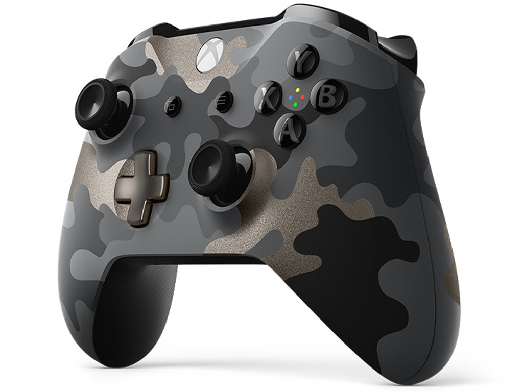 blue camo xbox one controller wireless