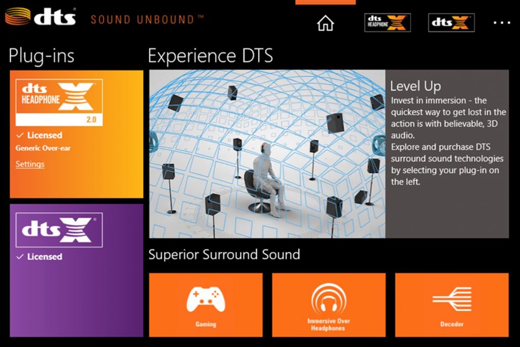 dts sound update