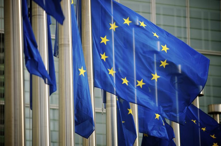 EU Flags Brussels