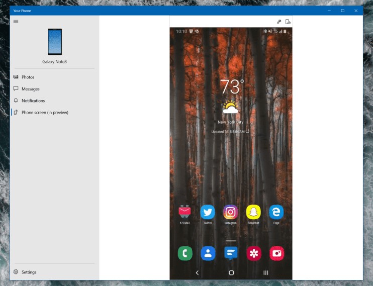 Phone Screen