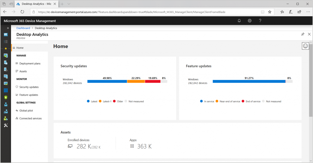 Microsoft officially launched Desktop Analytics, helps IT evaluate Windows upgrade readiness - OnMSFT.com - October 17, 2019