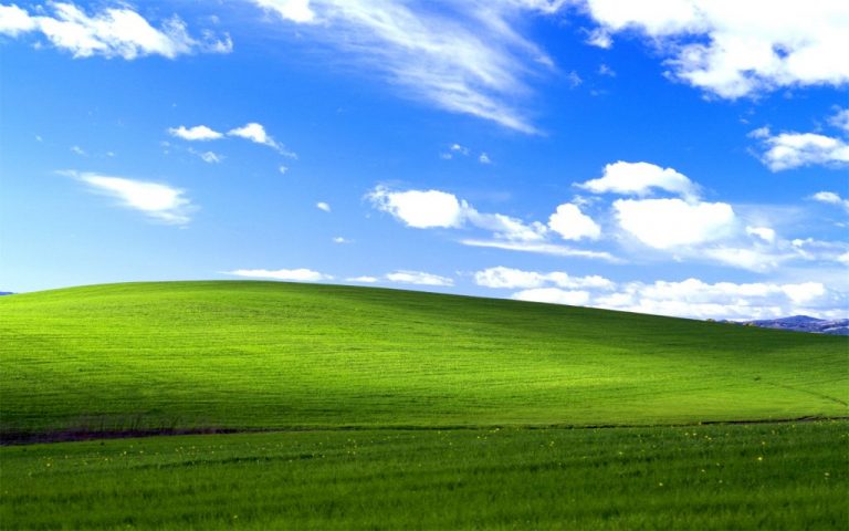 Here's what the Surface Pro X wallpaper blended with Windows XP's "Bliss" looks like - OnMSFT.com - October 9, 2019