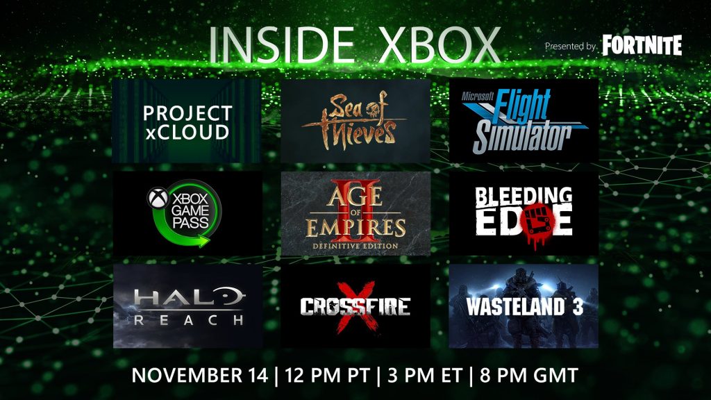 Special Inside Xbox episode live from X019 starts at noon PT (8pm London time), watch it here - OnMSFT.com - November 14, 2019