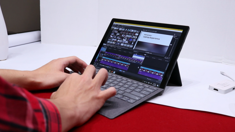 Surface Pro 7 Video Editing