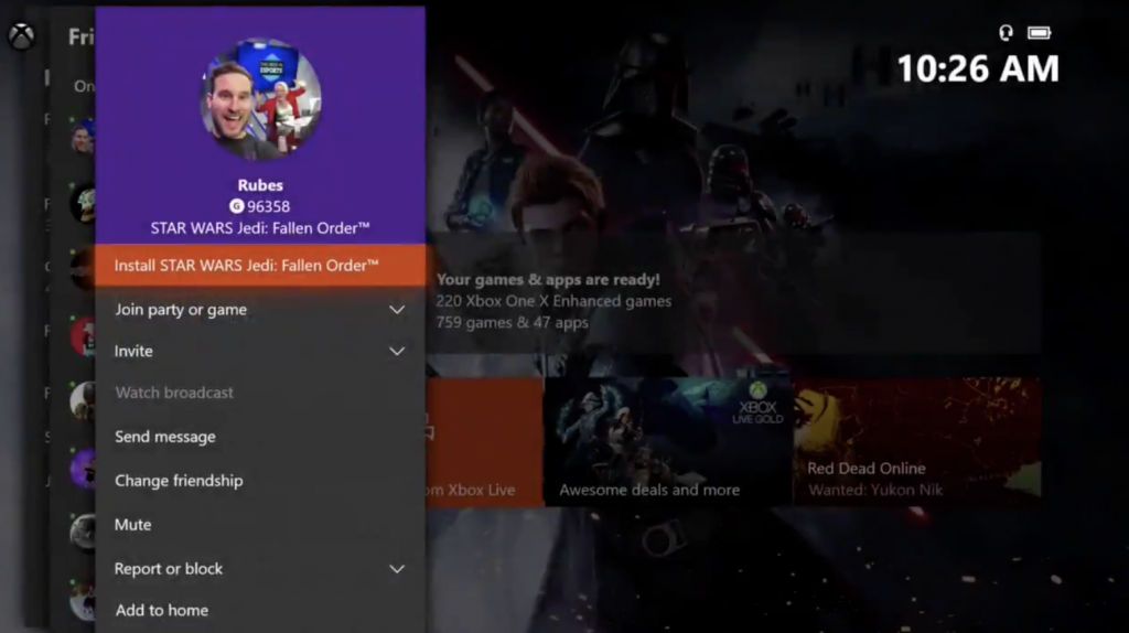 Xbox Guide will soon let you launch or install games your Xbox friends are playing - OnMSFT.com - November 19, 2019