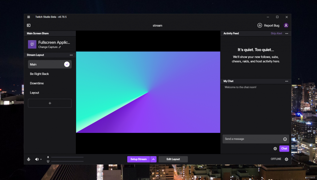 New Twitch Studio Beta app is now ready to replace deprecated Mixer broadcasting feature on Windows 10 - OnMSFT.com - November 12, 2019