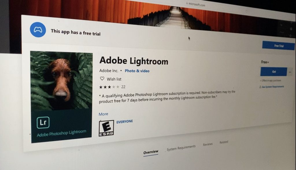 adobe lightroom download windows 10