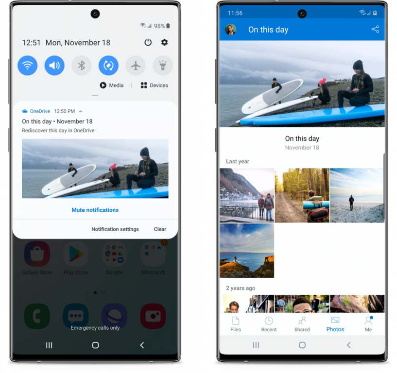 Samsung Galaxy Note 10 gets OneDrive integration in stock Gallery app - OnMSFT.com - December 19, 2019