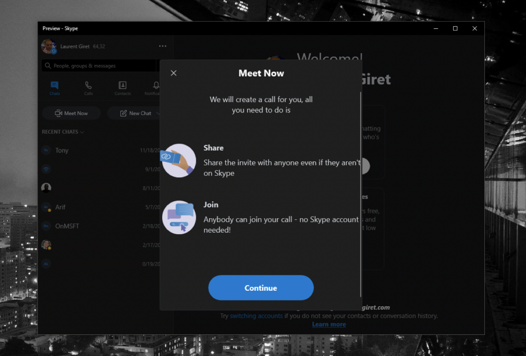 Skype's 'Meet Now' feature is arguably the experience Zoom users crave - OnMSFT.com - April 6, 2020