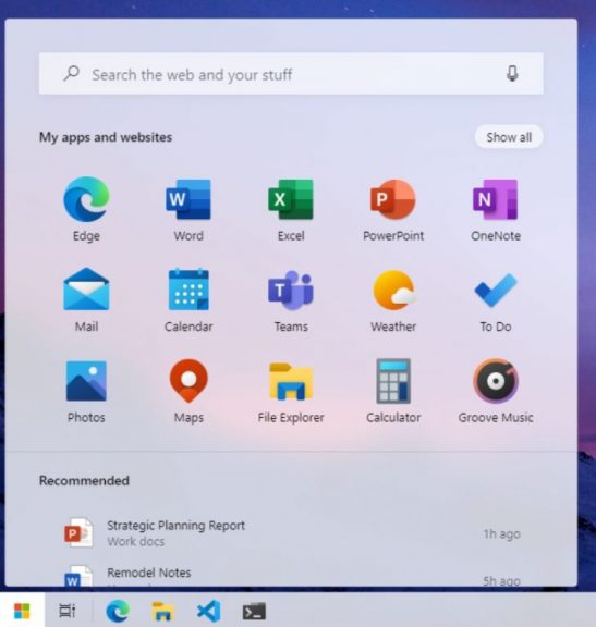This fan-made Windows 10 20H1 concept completely reimagines the look of the Windows operating system - OnMSFT.com - December 31, 2019