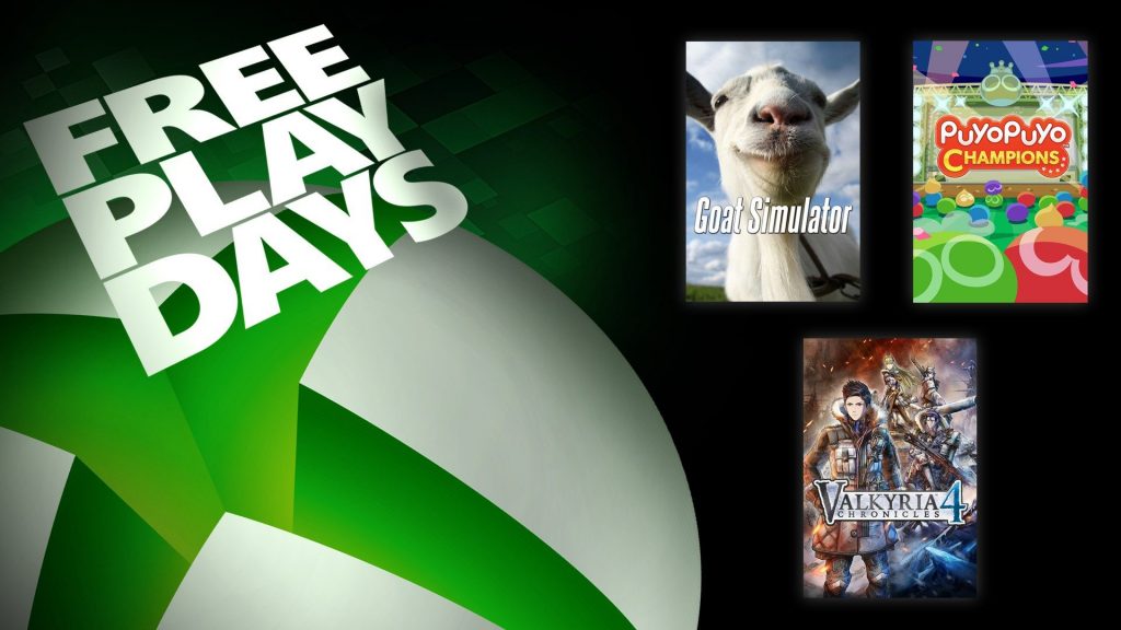 Valkyria Chronicles 4, Puyo Puyo Champions, and Goat Simulator are free to play with Xbox Live Gold this weekend - OnMSFT.com - December 19, 2019