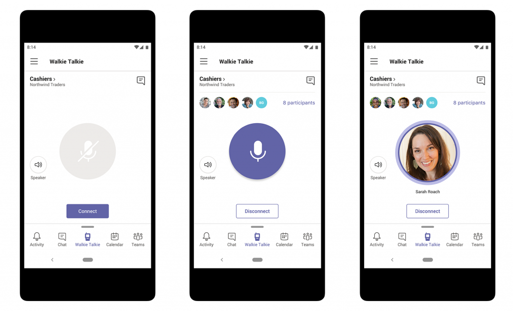 Microsoft Teams is getting a Walkie Talkie feature, other capabilities for Firstline Workers - OnMSFT.com - January 9, 2020