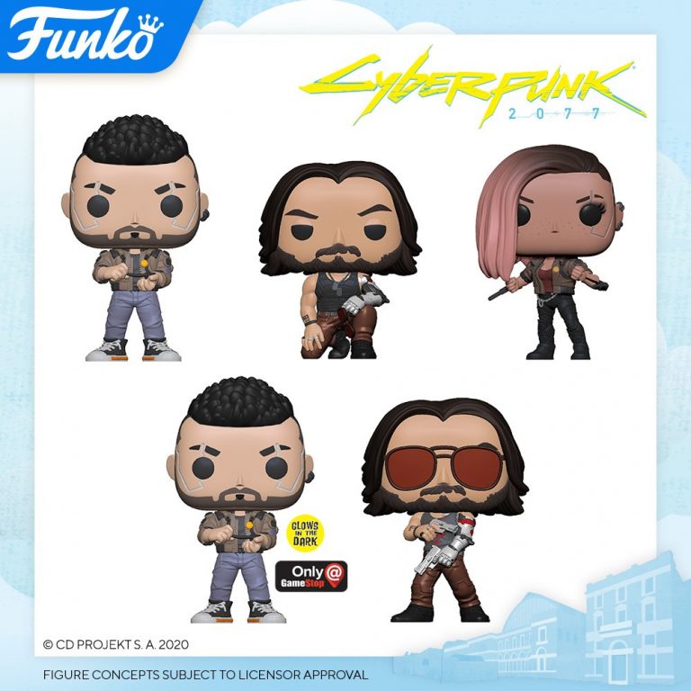 Cyberpunk 2077 Funko Pop figures