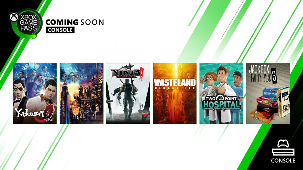 Kingdom Hearts III, Yakuza 0 and Wasteland Remastered are coming soon to Xbox Game Pass for Console - OnMSFT.com - February 18, 2020