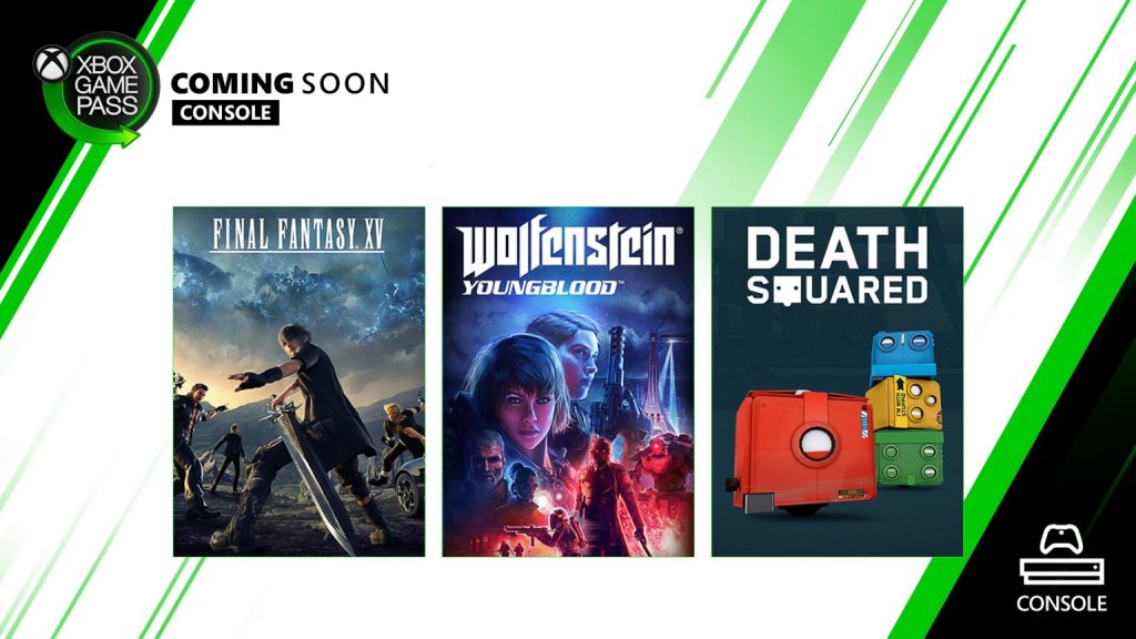 Final Fantasy XV, Wolfenstein: Youngblood, and Death Squared are coming to Xbox Game Pass for console - OnMSFT.com - February 5, 2020