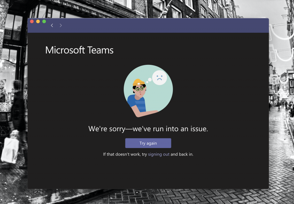 [Updated: It's back up] Microsoft Teams is down this morning, the company is investigating - OnMSFT.com - February 3, 2020