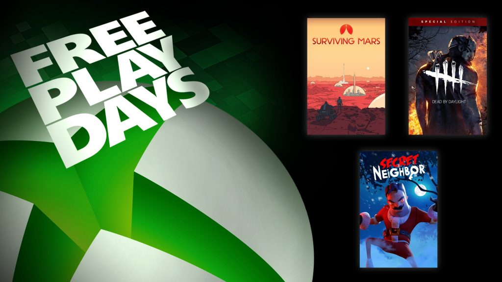 Surviving Mars, Dead by Daylight, and Secret Neighbor are free to play with Xbox Live Gold this weekend - OnMSFT.com - February 6, 2020