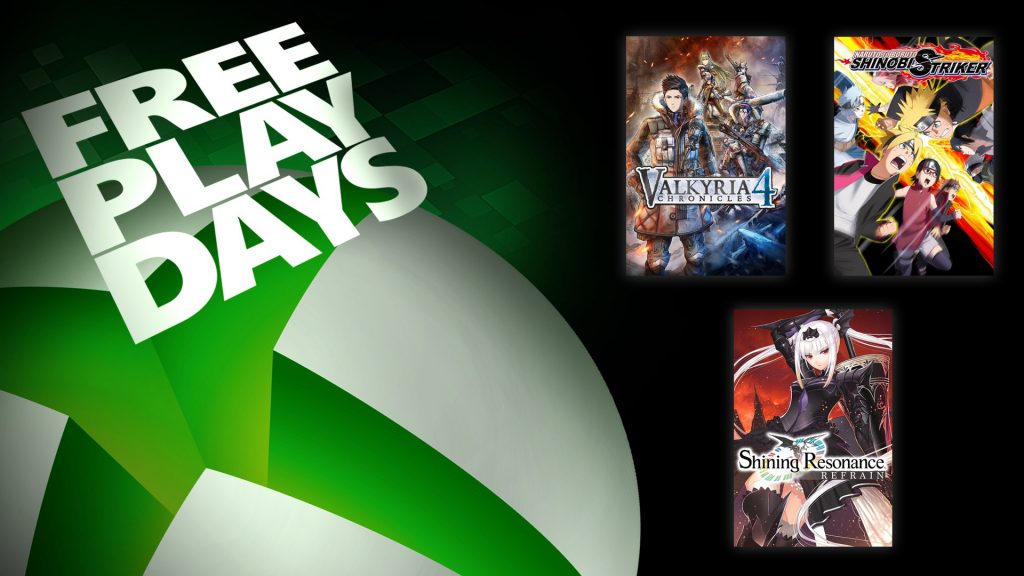 Naruto to Boruto, Shining Resonance Refrain and Valkyria Chronicles 4 are free to play with Xbox Live Gold this weekend - OnMSFT.com - February 20, 2020