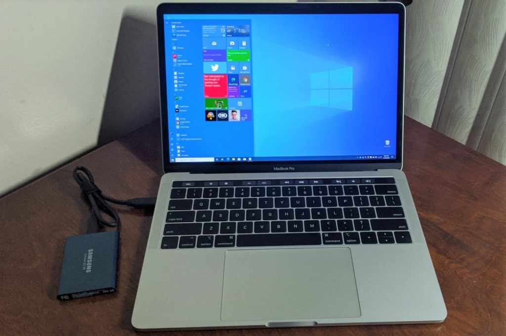 macbook pro bootcamp windows 10