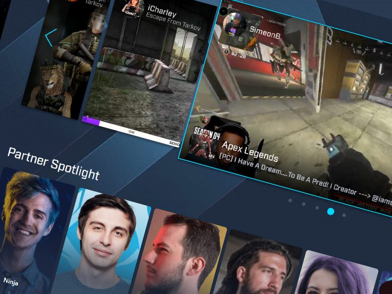 Microsoft's Mixer website