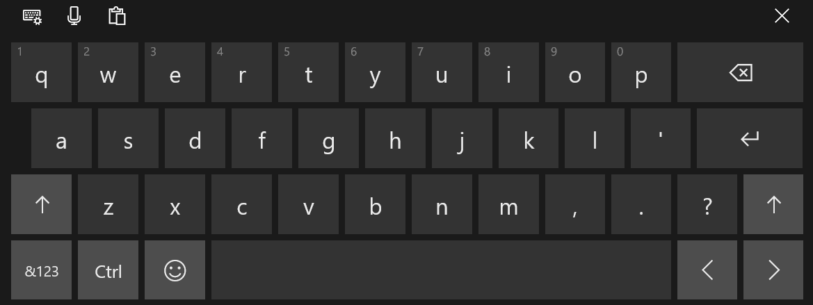 how to customize touch keyboard windows 10