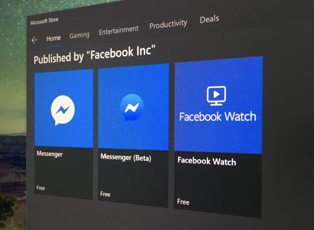 Windows 10 Facebook app has been removed from the Microsoft Store - OnMSFT.com - March 3, 2020