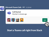 Microsoft Teams calls integration is Slack is now available, but there's a catch - OnMSFT.com - April 1, 2020