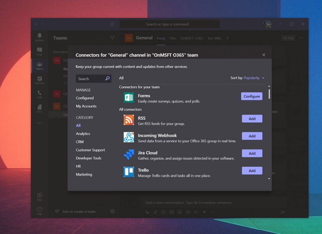 microsoft teams app for task management