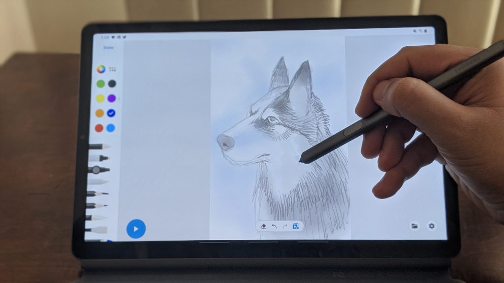 Galaxy Tab S6 Pen Drawing