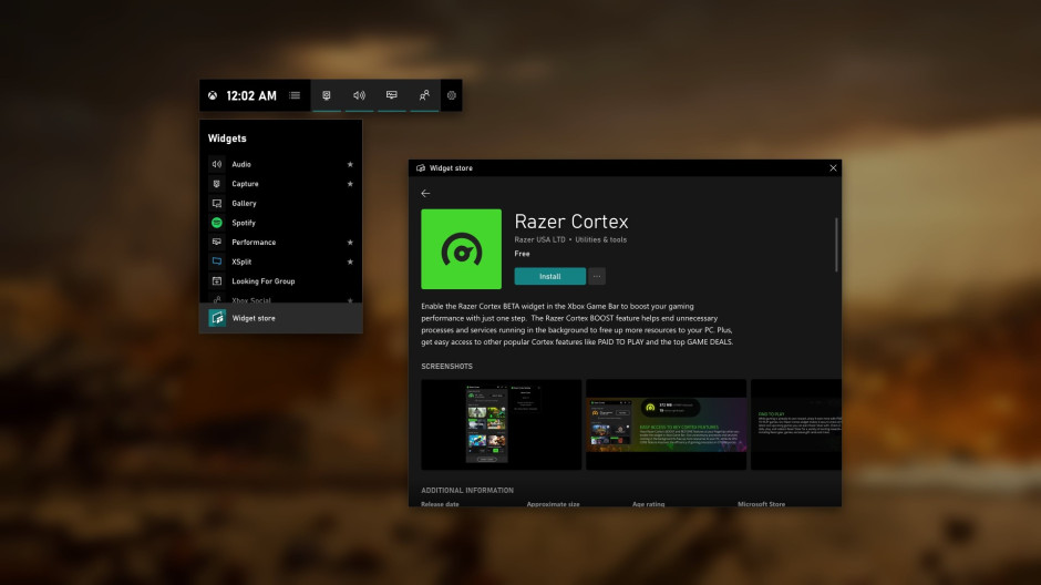 Xbox Game Bar for Windows 10 is becoming much more versatile with new widgets from Razer, XSplit, and Intel - OnMSFT.com - April 7, 2020