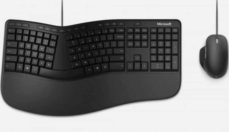 Microsoft Ergonomic Desktop