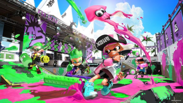 Splatoon Microsoft Teams backgrounds