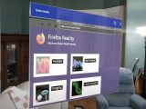 Firefox Reality web browser on HoloLens 2