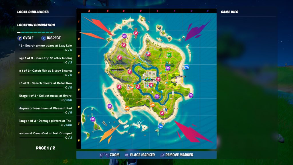 Fortnite Party Royale Map