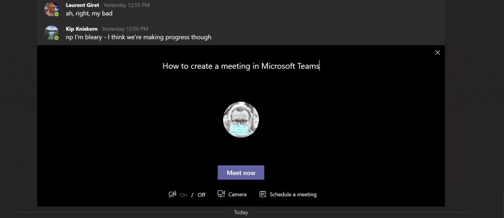 How to create a scheduled or instant meeting in Microsoft Teams - OnMSFT.com - May 6, 2020
