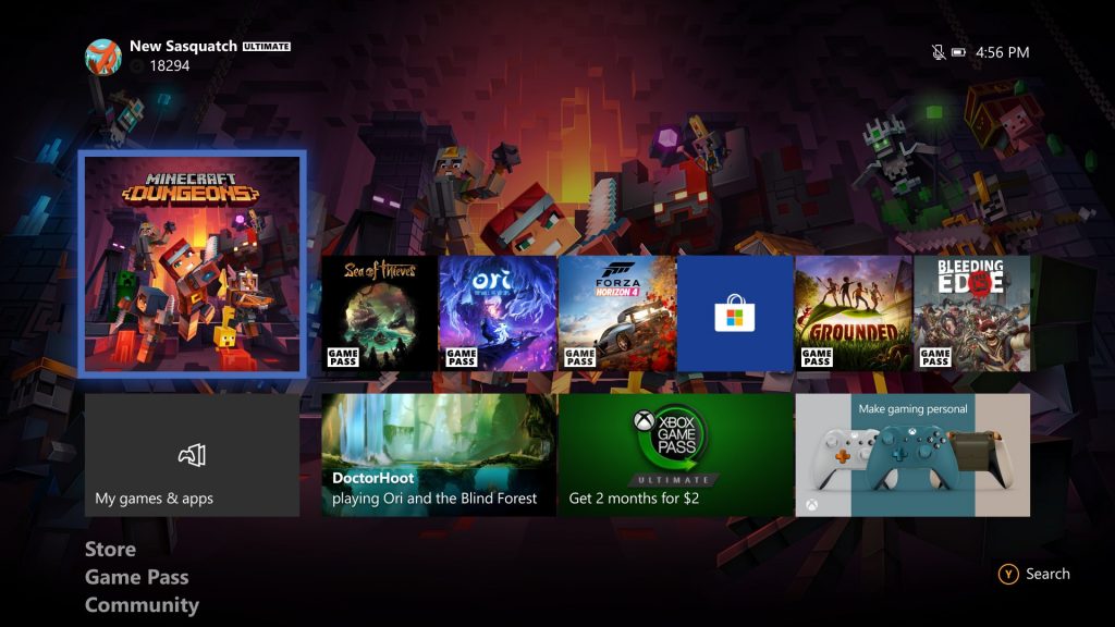 make home console xbox one