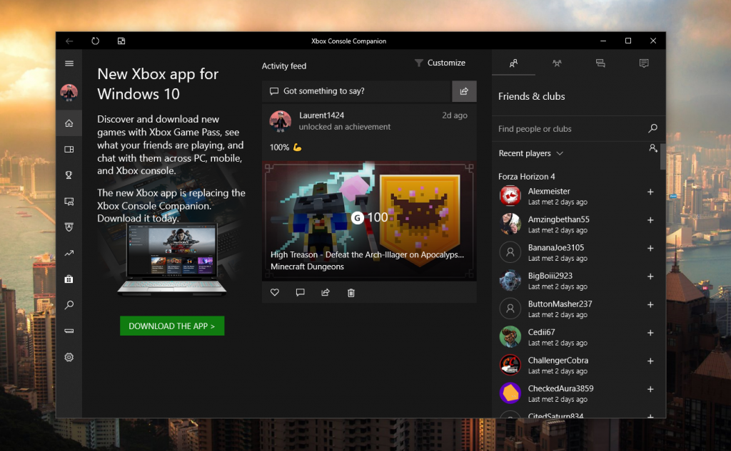 Xbox Console Companion UWP app to be replaced with the new Game Pass-focused Xbox app - OnMSFT.com - June 3, 2020