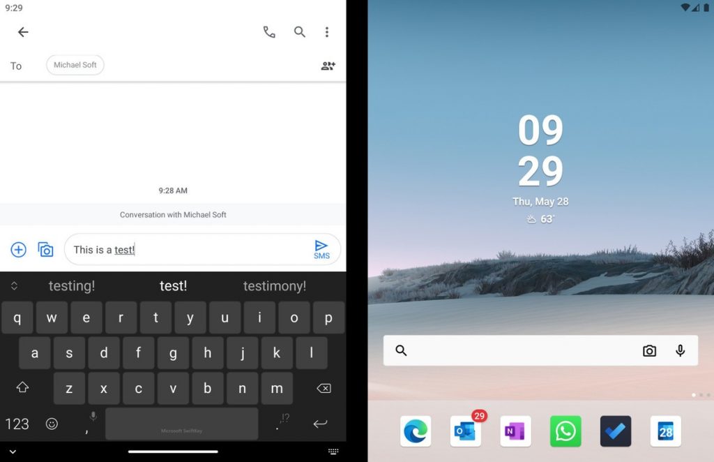 New report shows how Microsoft's stock Android apps will look like on Surface Duo - OnMSFT.com - June 2, 2020