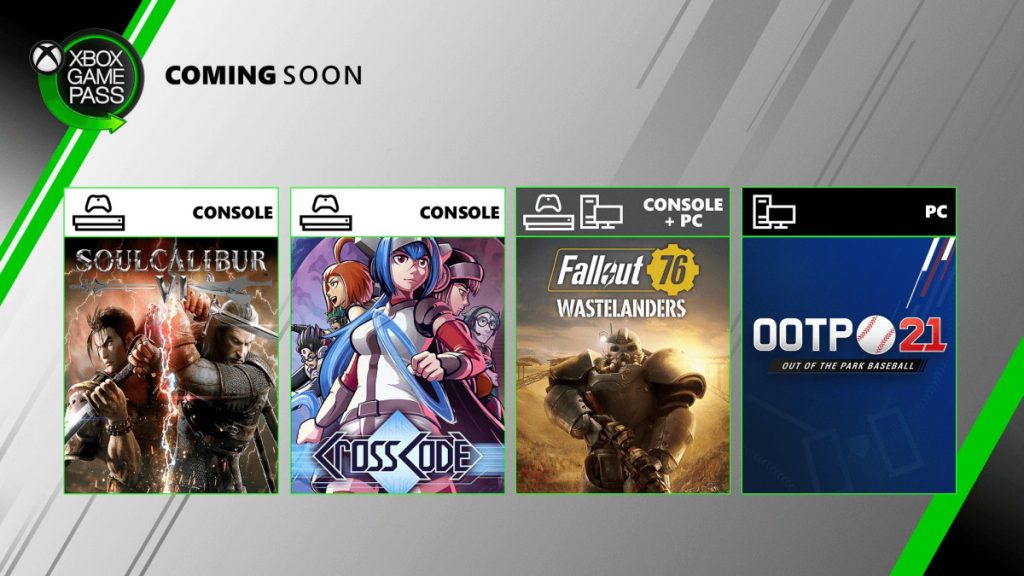Fallout 76, CrossCode and more are coming to Xbox Game Pass in July - OnMSFT.com - July 1, 2020
