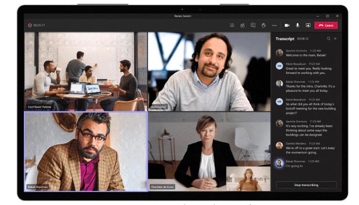 Microsoft Teams meetings to get Live Transcription feature in September - OnMSFT.com - August 27, 2020