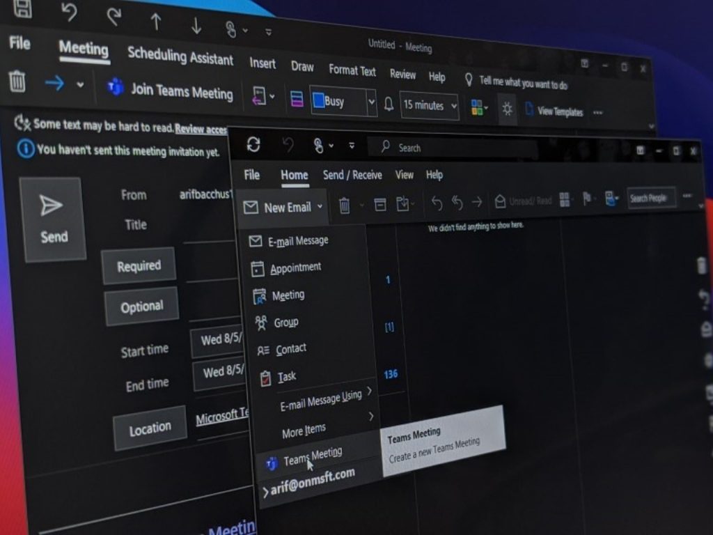 How to set up a Microsoft Teams meeting in Outlook   OnMSFT.com