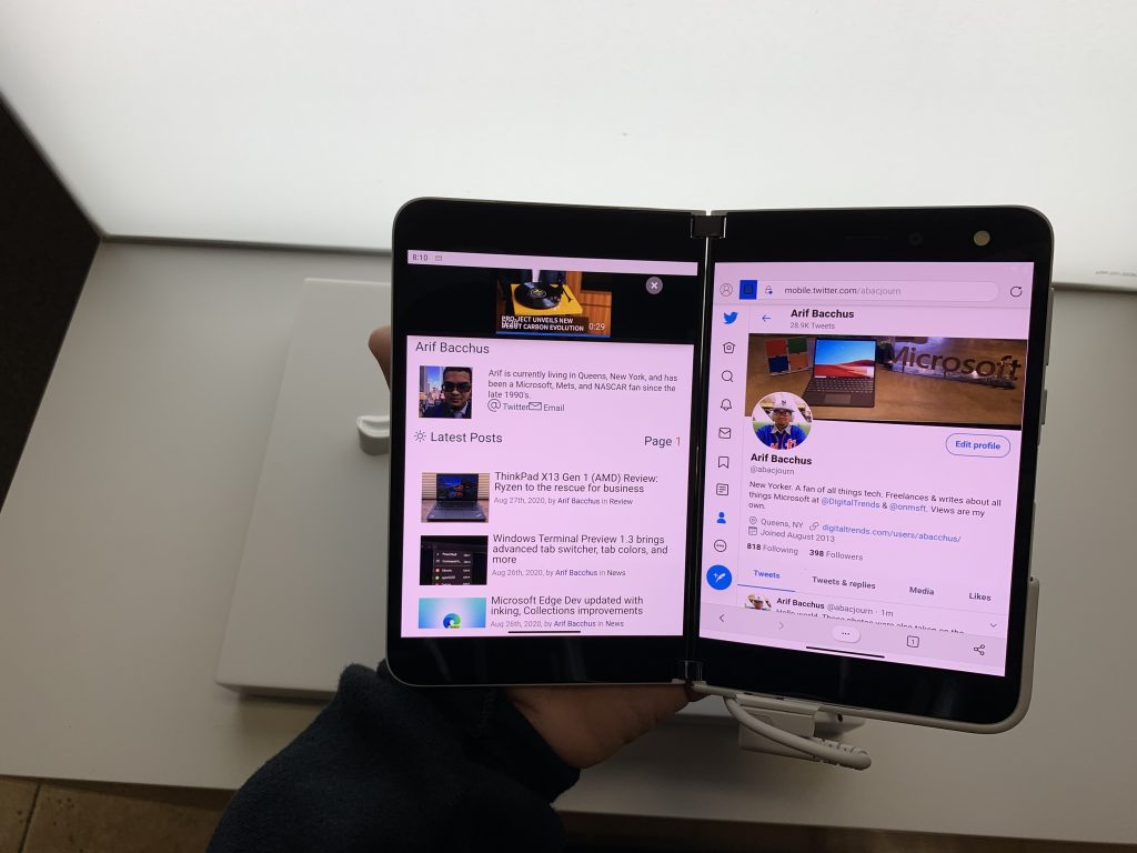 Surface Duo Dual Screen Apps